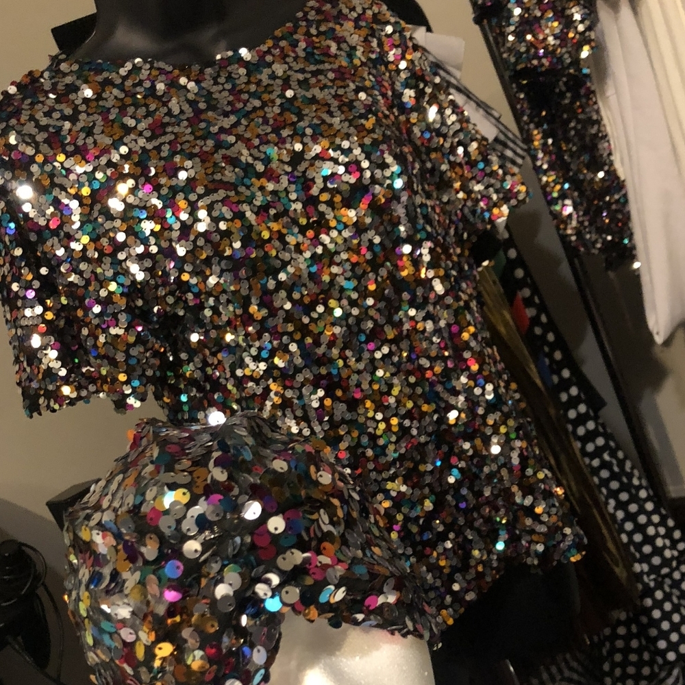 Sequin  shirt - Picture 2 of 2